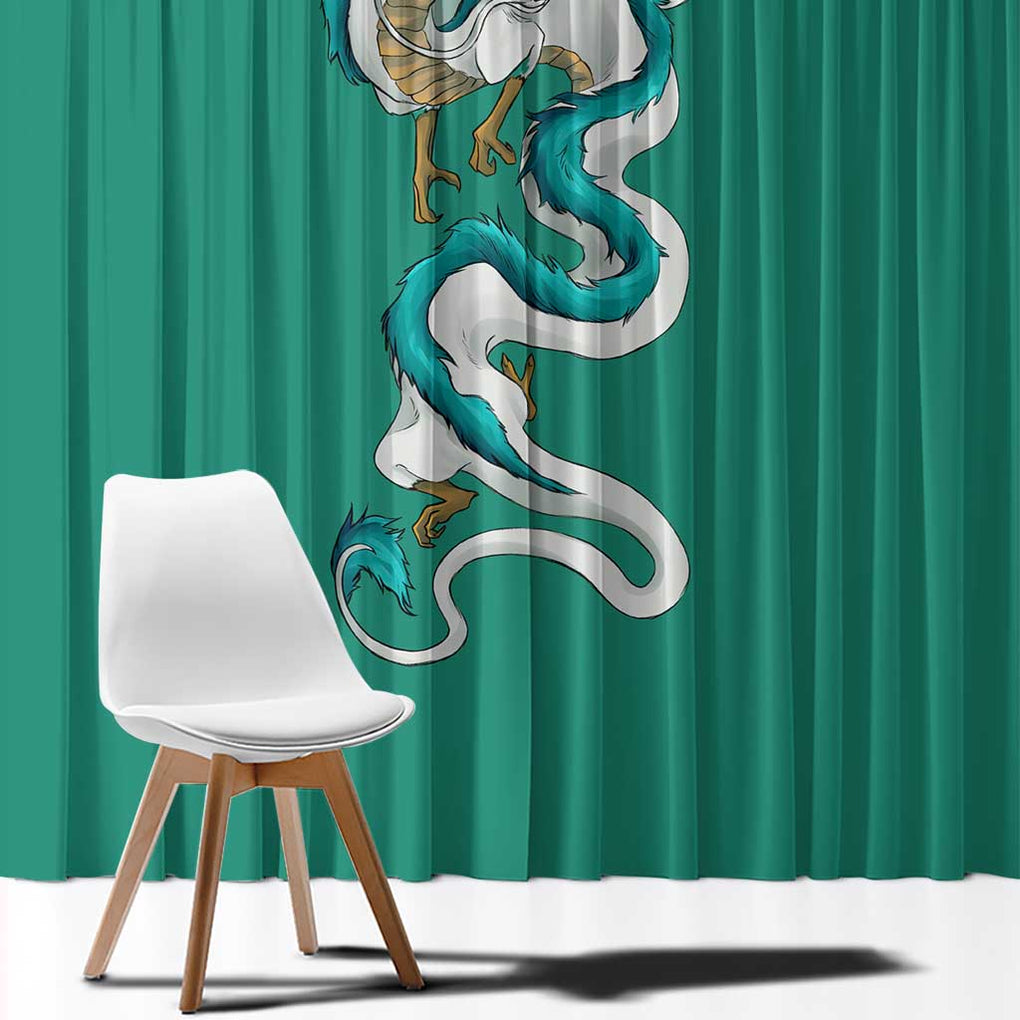 Spirited Away Studio Ghibli Hoodie Window Curtain Anime Style