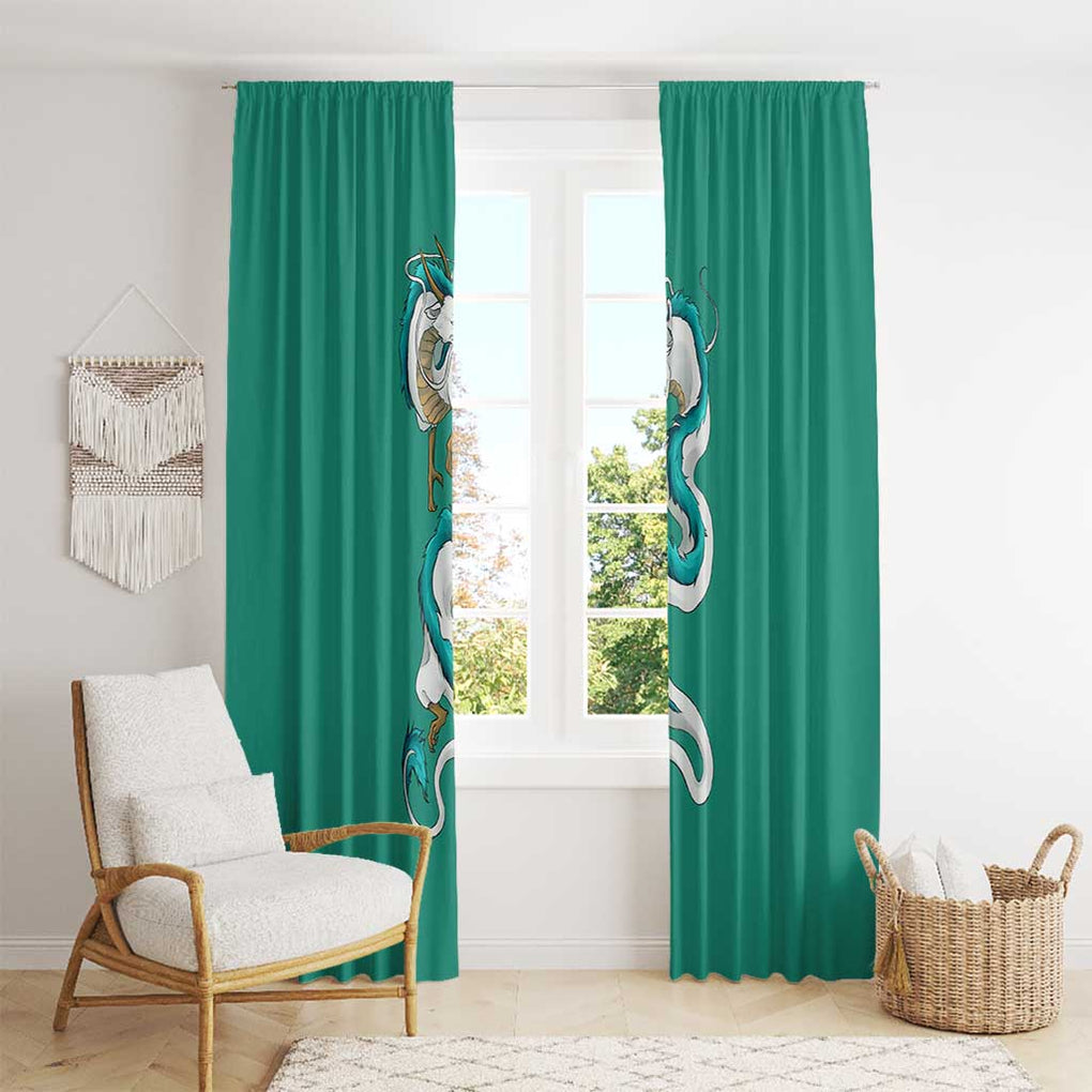 Spirited Away Studio Ghibli Hoodie Window Curtain Anime Style