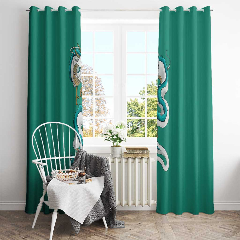 Spirited Away Studio Ghibli Hoodie Window Curtain Anime Style