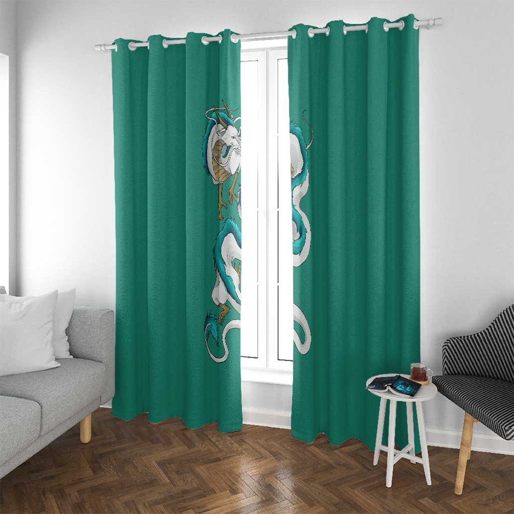Spirited Away Studio Ghibli Hoodie Window Curtain Anime Style