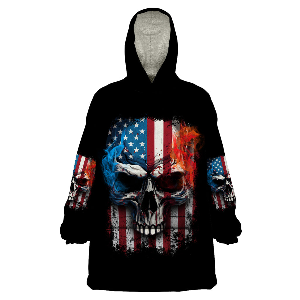 i-have-three-sides-skull-flag-wearable-blanket-hoodie
