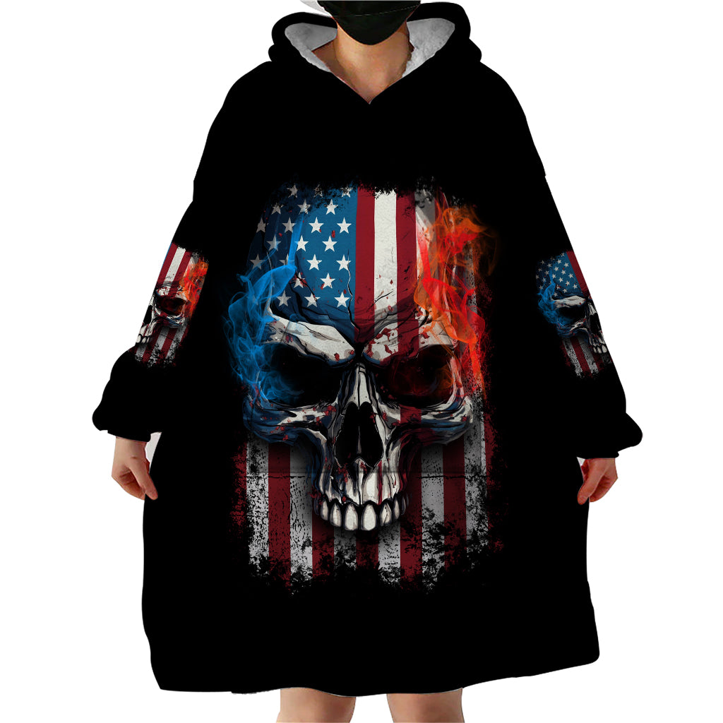 i-have-three-sides-skull-flag-wearable-blanket-hoodie