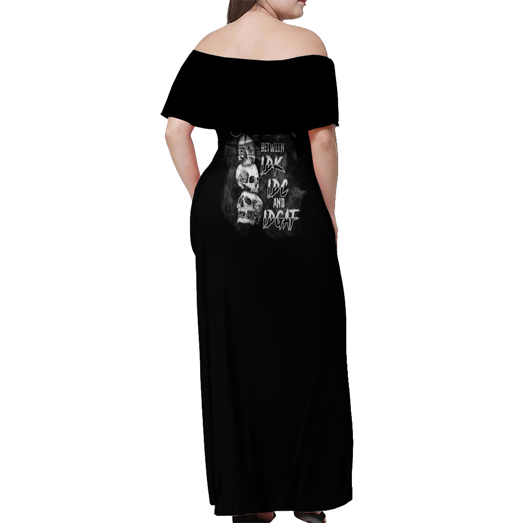 stuck-between-idk-idc-idgaf-off-shoulder-maxi-dress