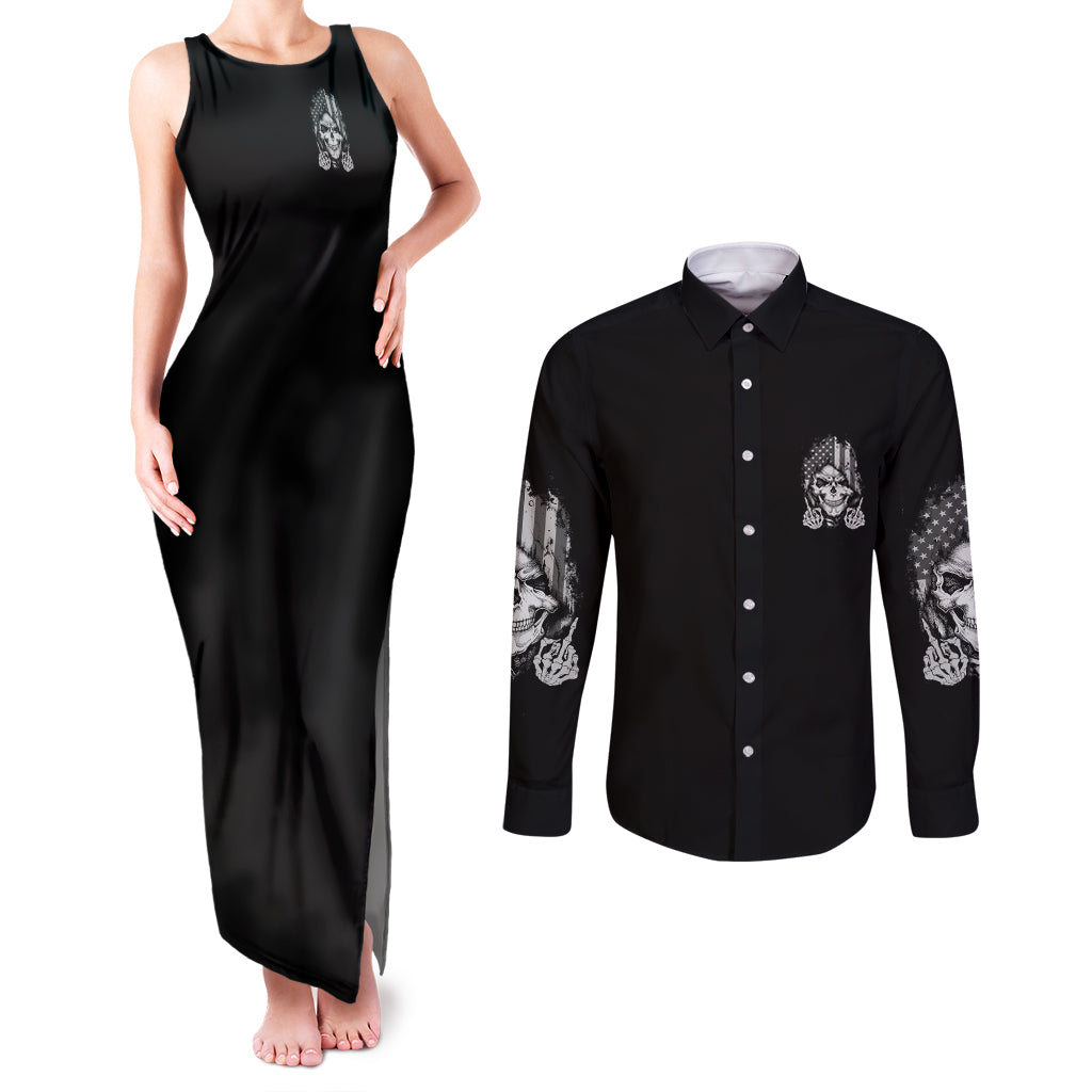 my-give-a-f-mad-skull-couples-matching-tank-maxi-dress-and-long-sleeve-button-shirt