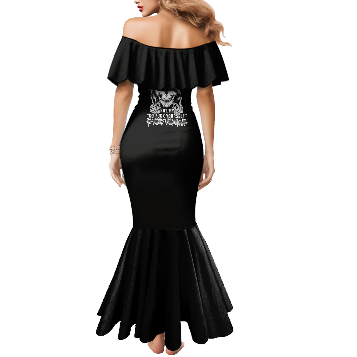 my-give-a-f-mad-skull-mermaid-dress
