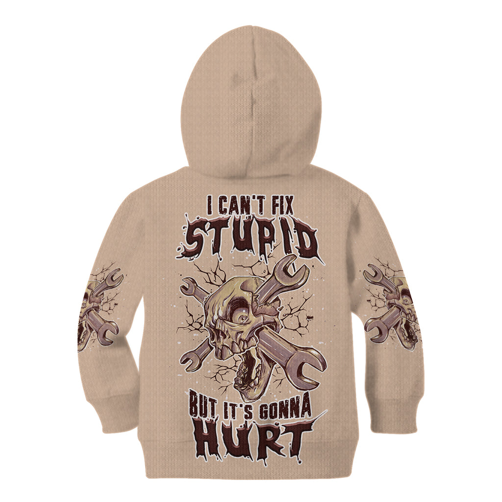 i-can-fix-stupid-but-its-gonna-hurt-kid-hoodie