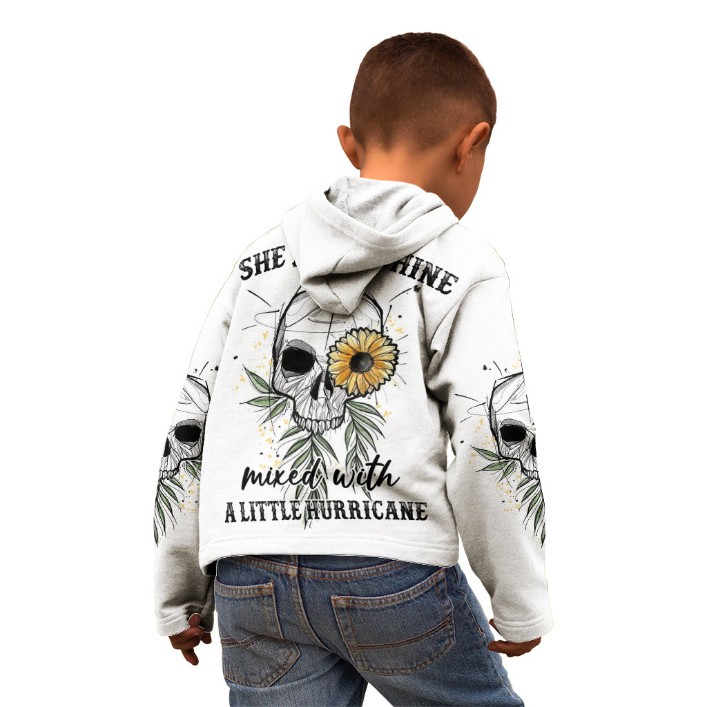 she-is-sunshine-skull-sunflower-kid-hoodie