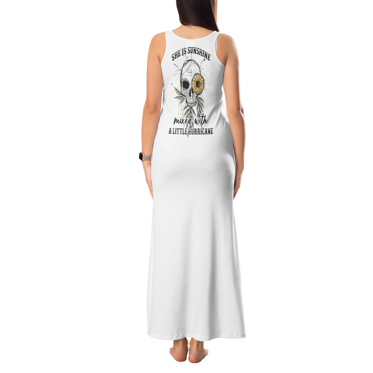 she-is-sunshine-skull-sunflower-tank-maxi-dress