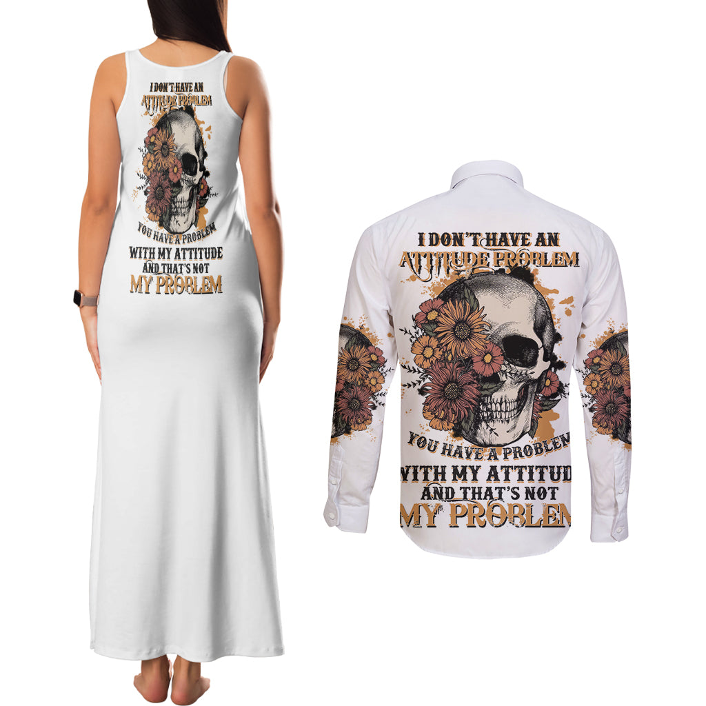 i-dont-have-an-attitude-problem-couples-matching-tank-maxi-dress-and-long-sleeve-button-shirt
