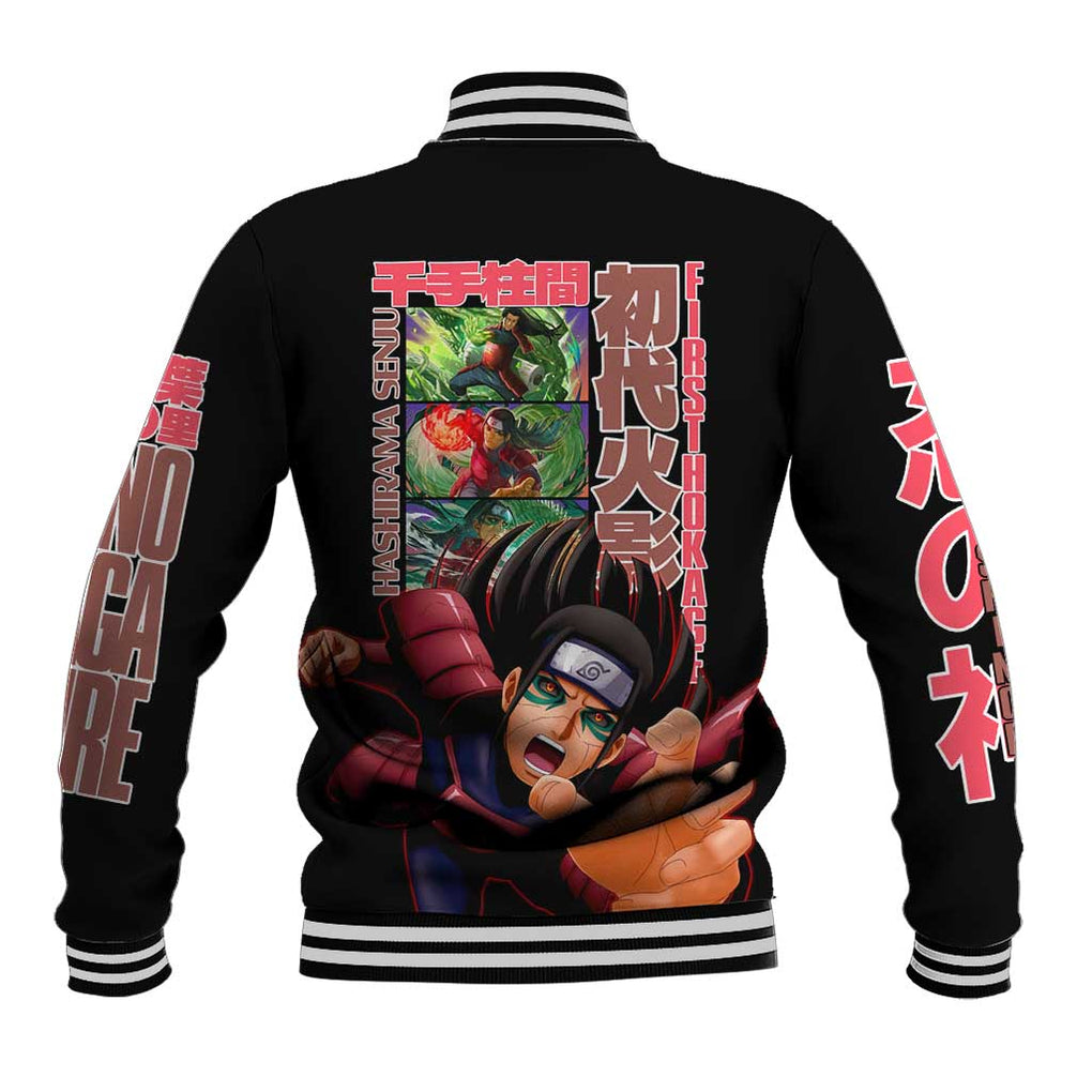 Hashirama Senju V2 Naruto Baseball Jacket Japan Anime Style