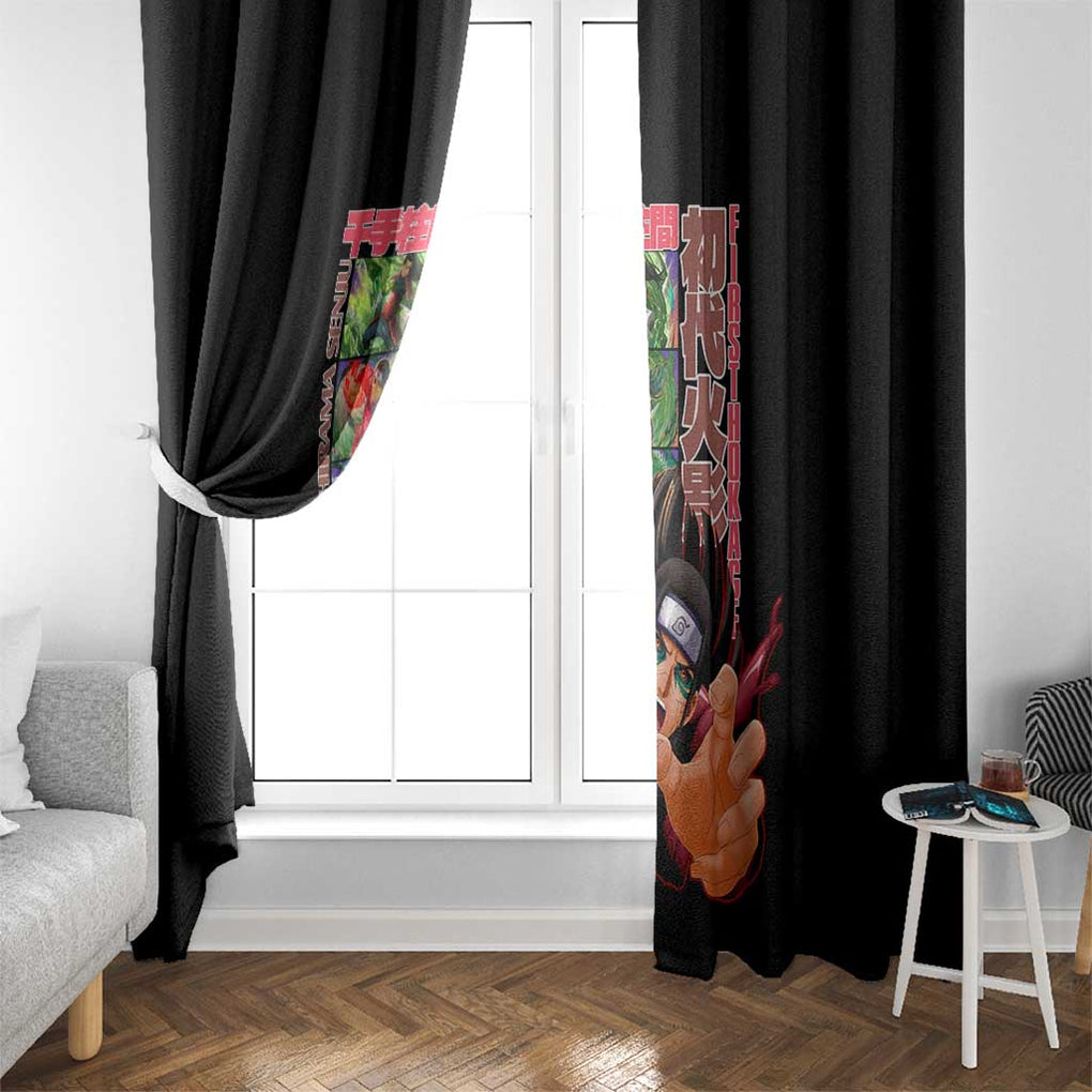 Hashirama Senju V2 Naruto Window Curtain Japan Anime Style