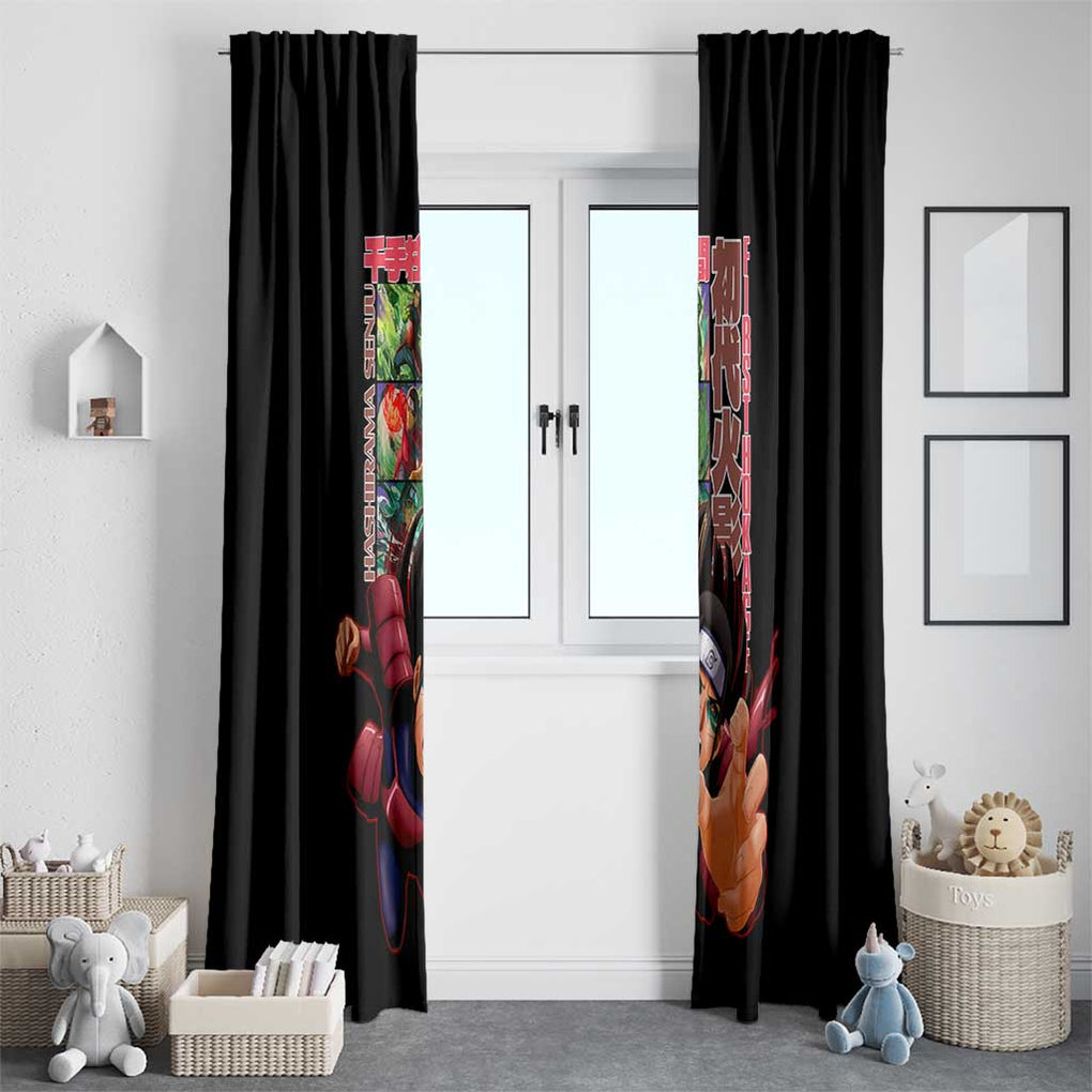 Hashirama Senju V2 Naruto Window Curtain Japan Anime Style