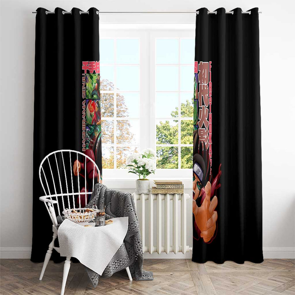 Hashirama Senju V2 Naruto Window Curtain Japan Anime Style