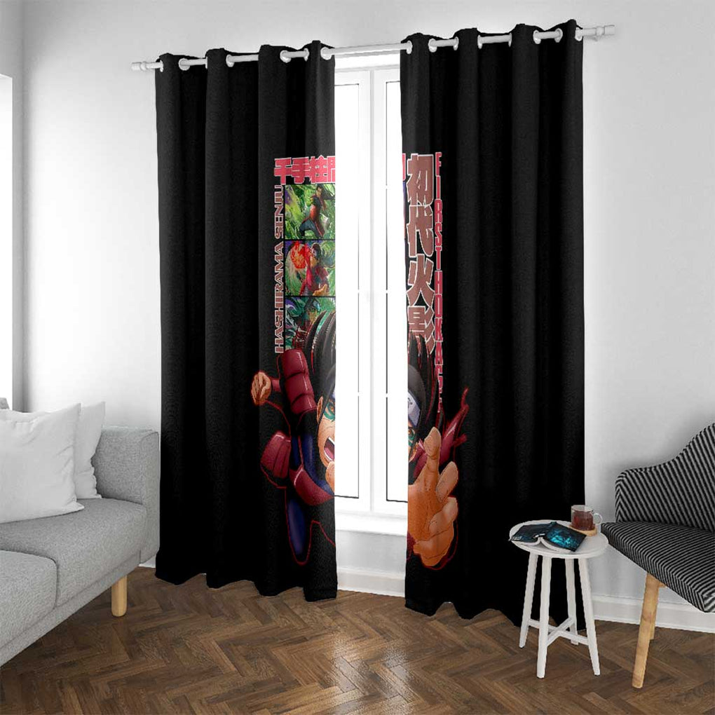 Hashirama Senju V2 Naruto Window Curtain Japan Anime Style