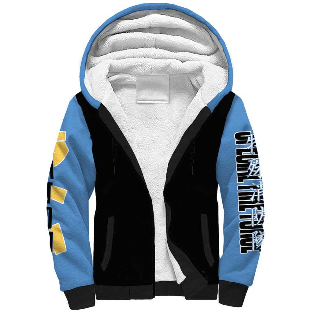 Company 8 Fire Force Sherpa Hoodie Japan Anime Style