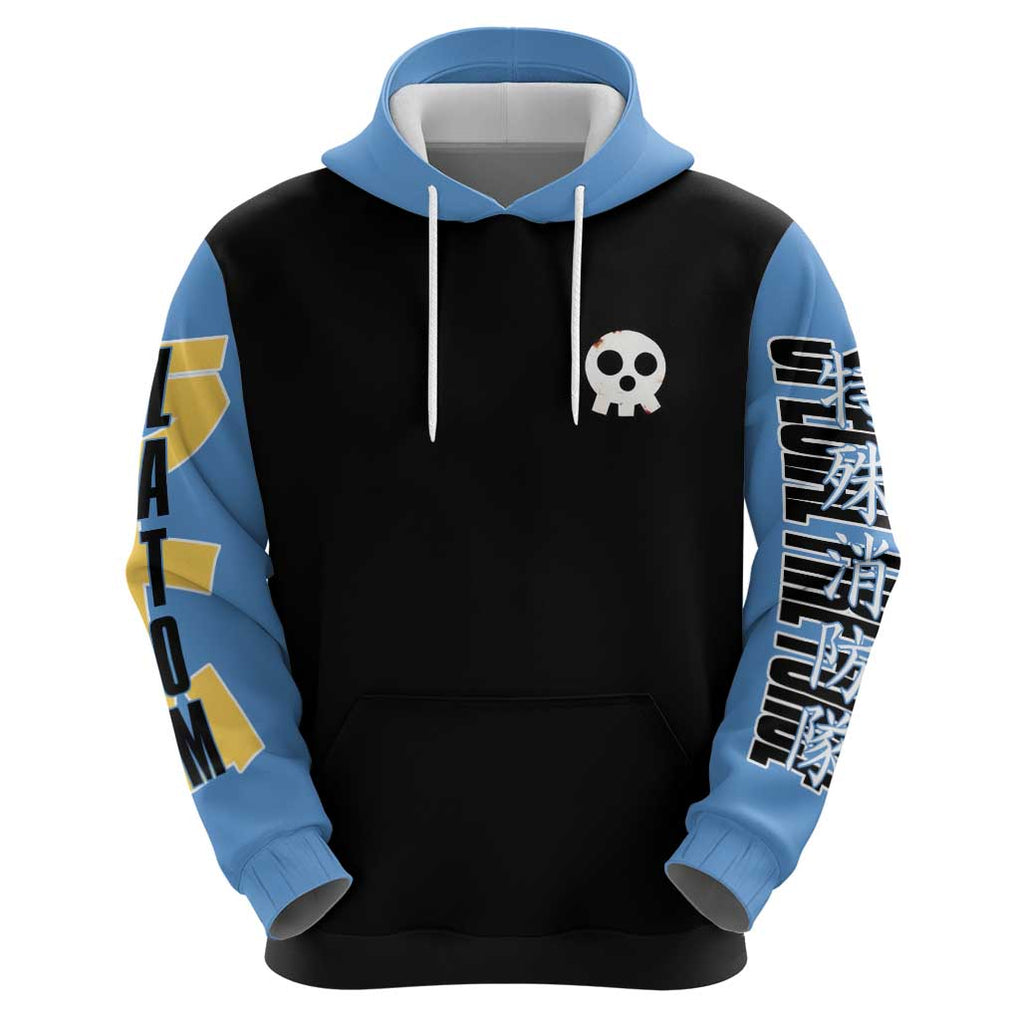 Company 8 Fire Force Zip Hoodie Japan Anime Style