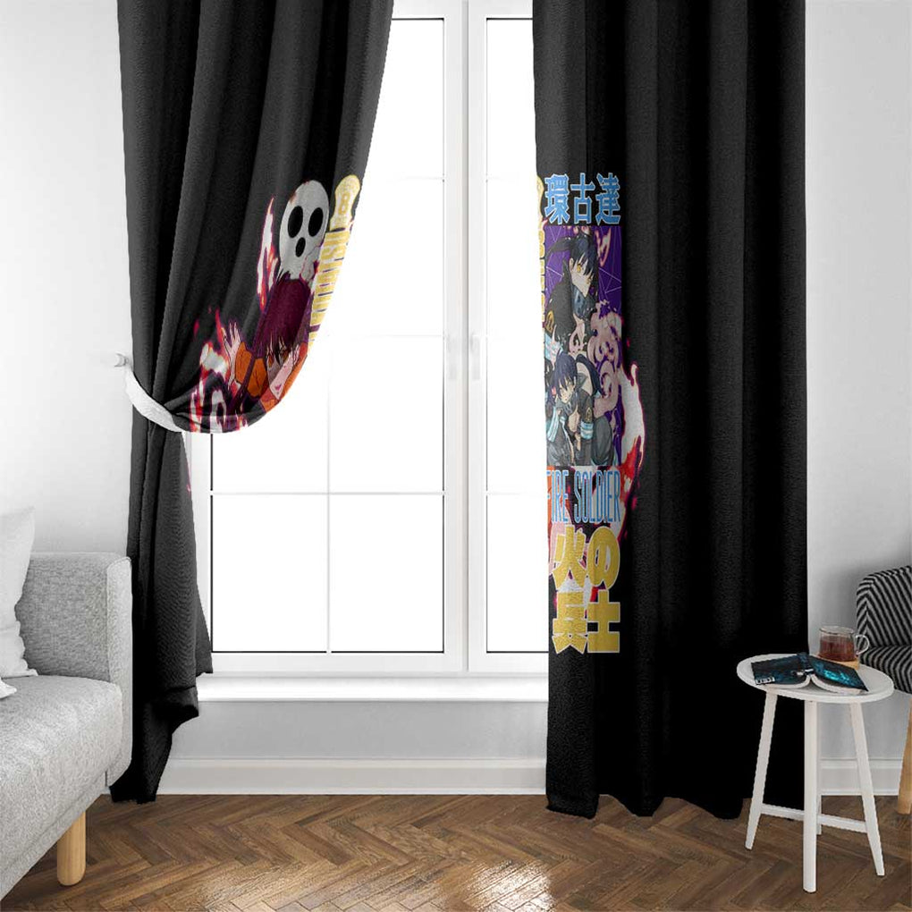 Tamaki Kotatsu Fire Force Window Curtain Japan Anime Style
