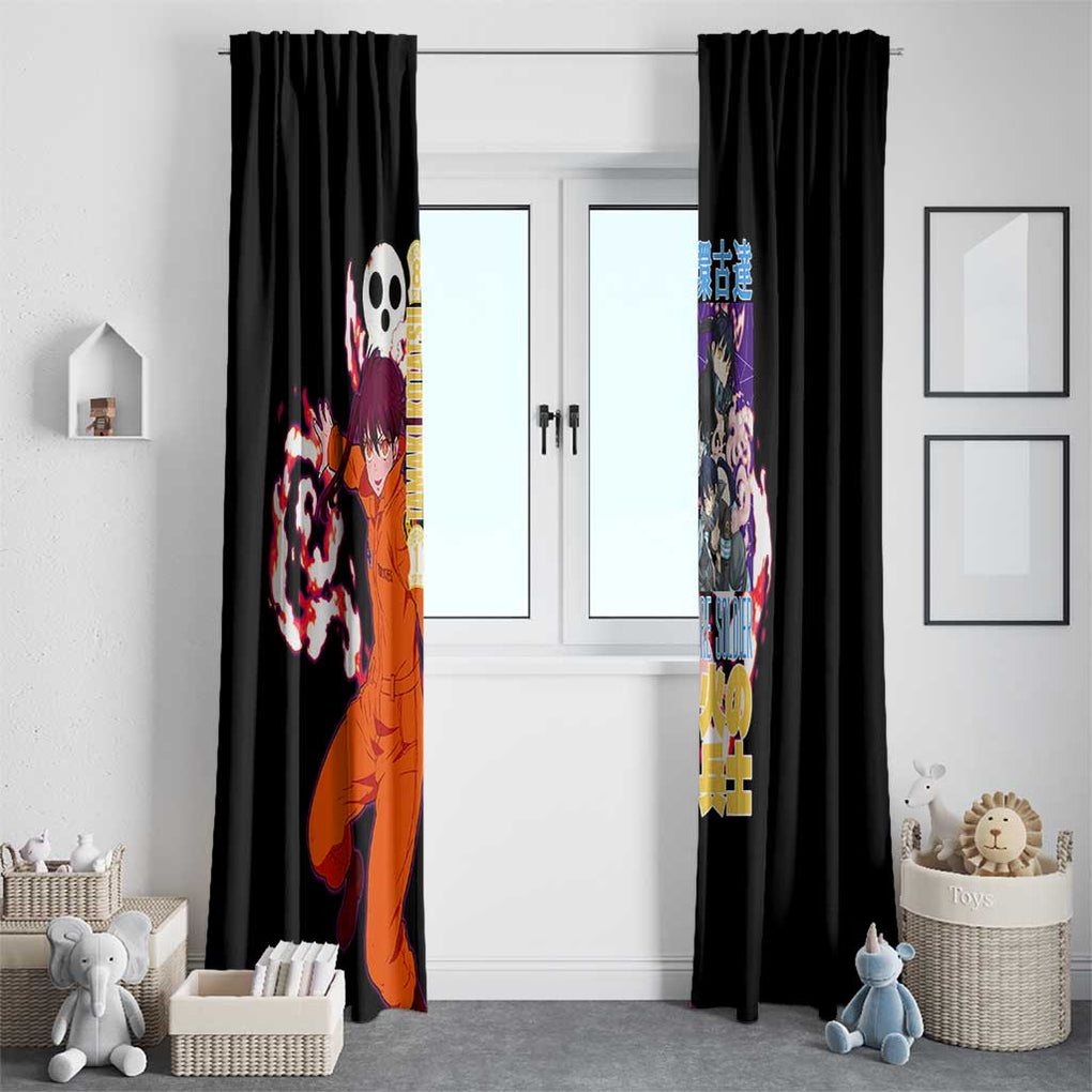 Tamaki Kotatsu Fire Force Window Curtain Japan Anime Style