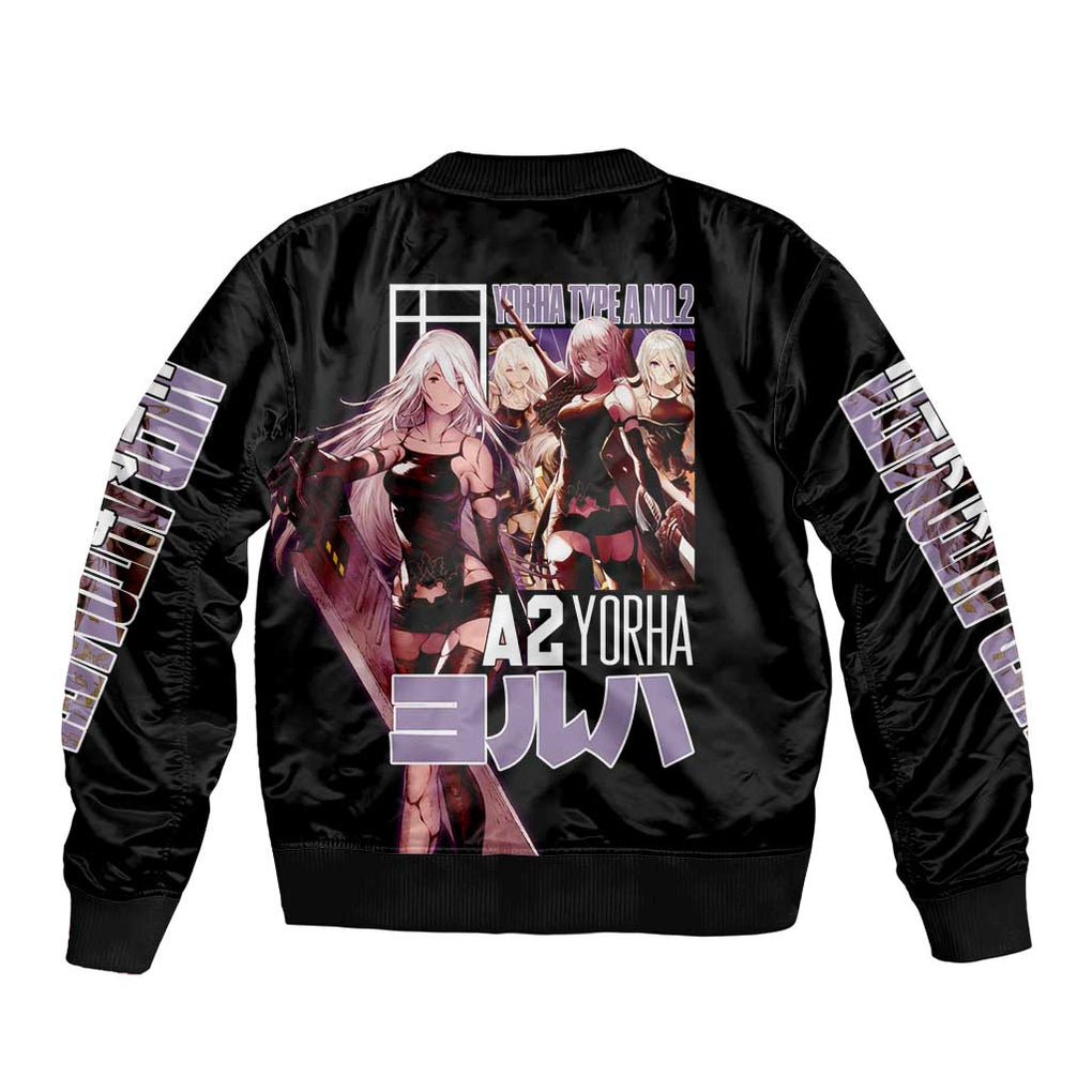 A2 Nier Automata Bomber Jacket Japan Anime Style