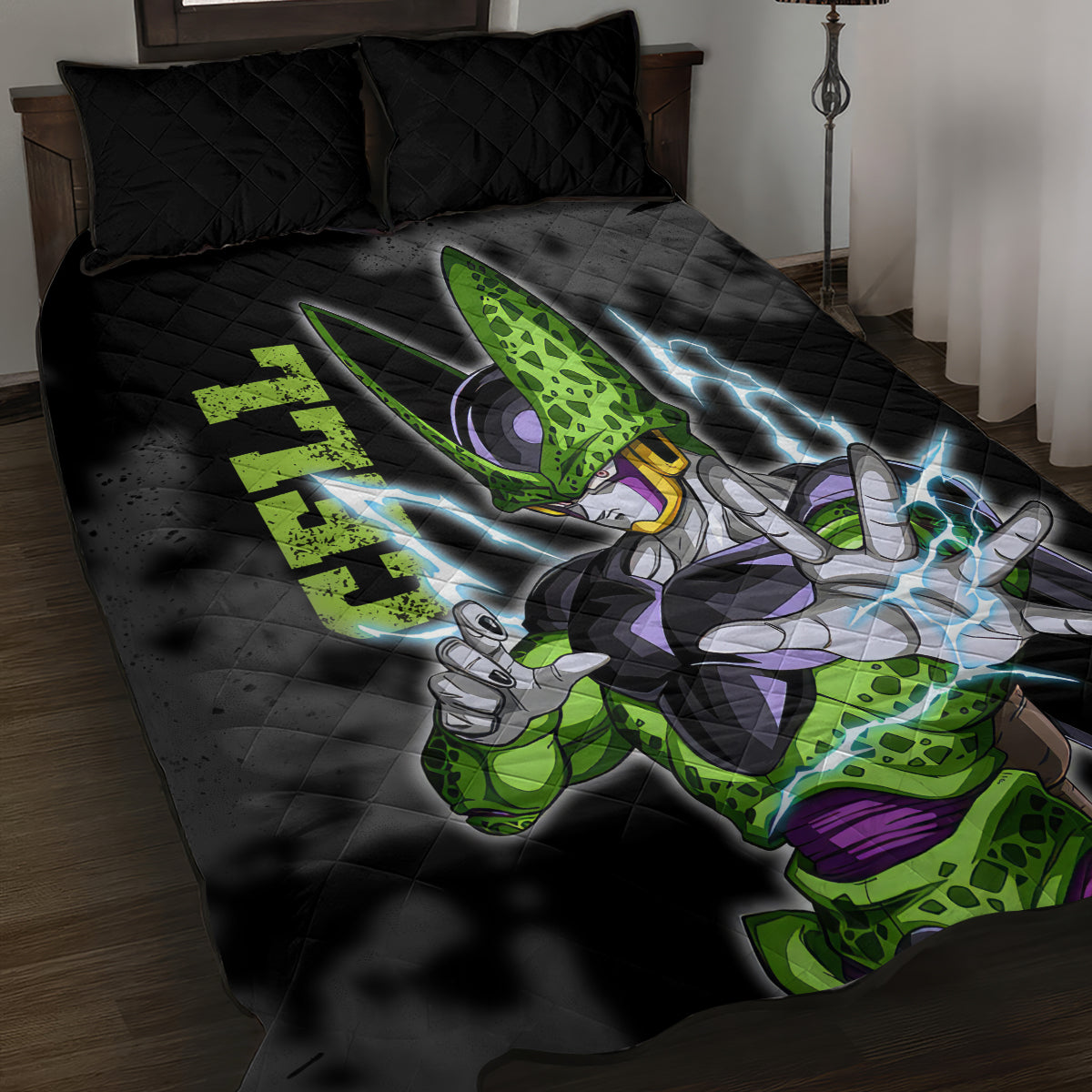 Perfect Cell Quilt Bed Set
