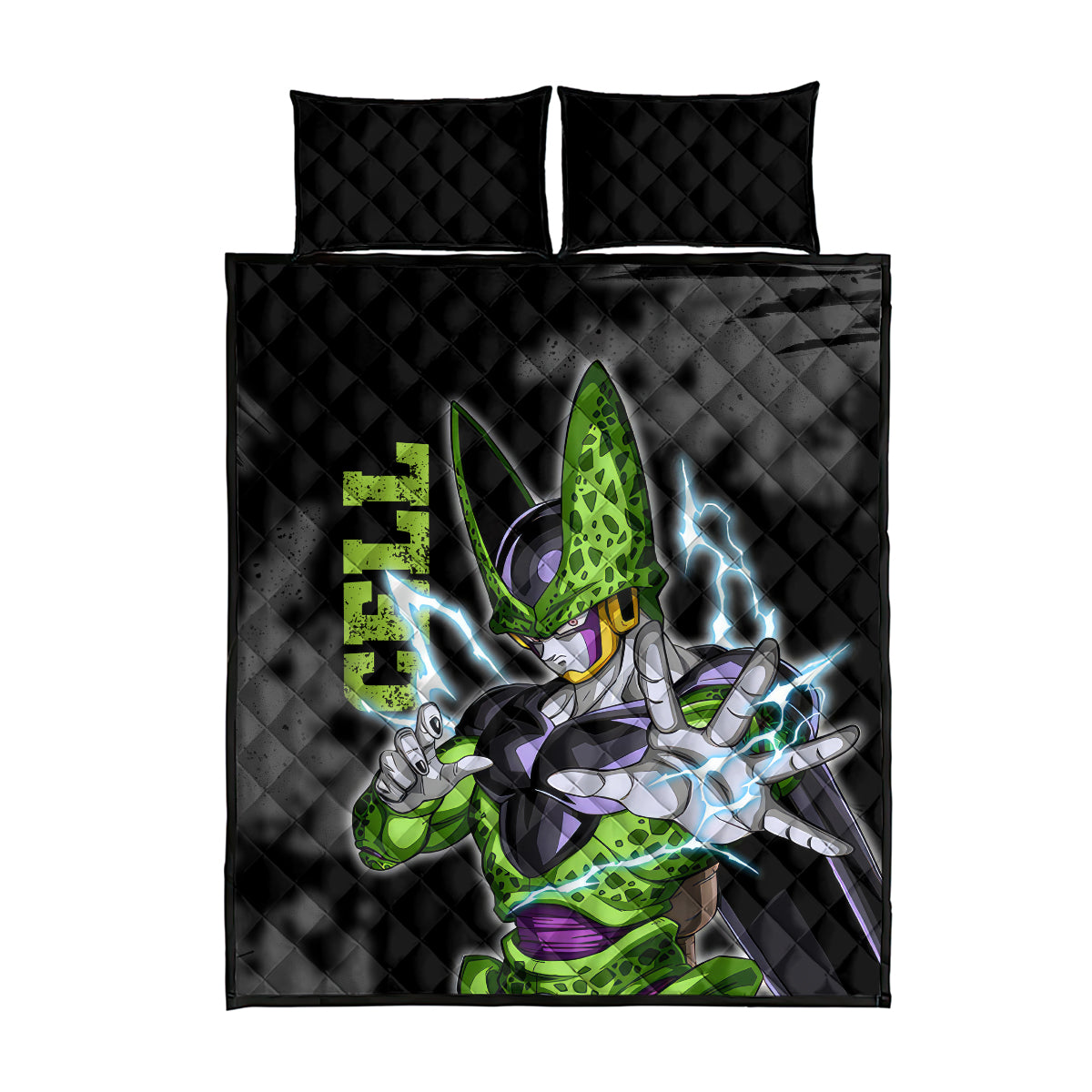 Perfect Cell Quilt Bed Set