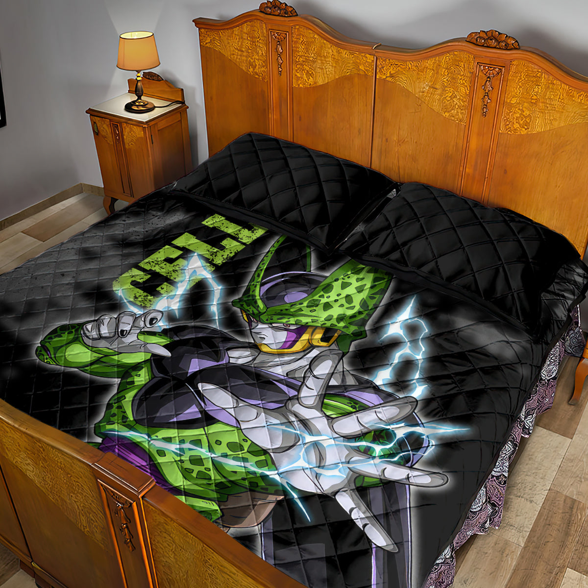 Perfect Cell Quilt Bed Set