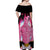Skinny Majin Buu Off Shoulder Maxi Dress