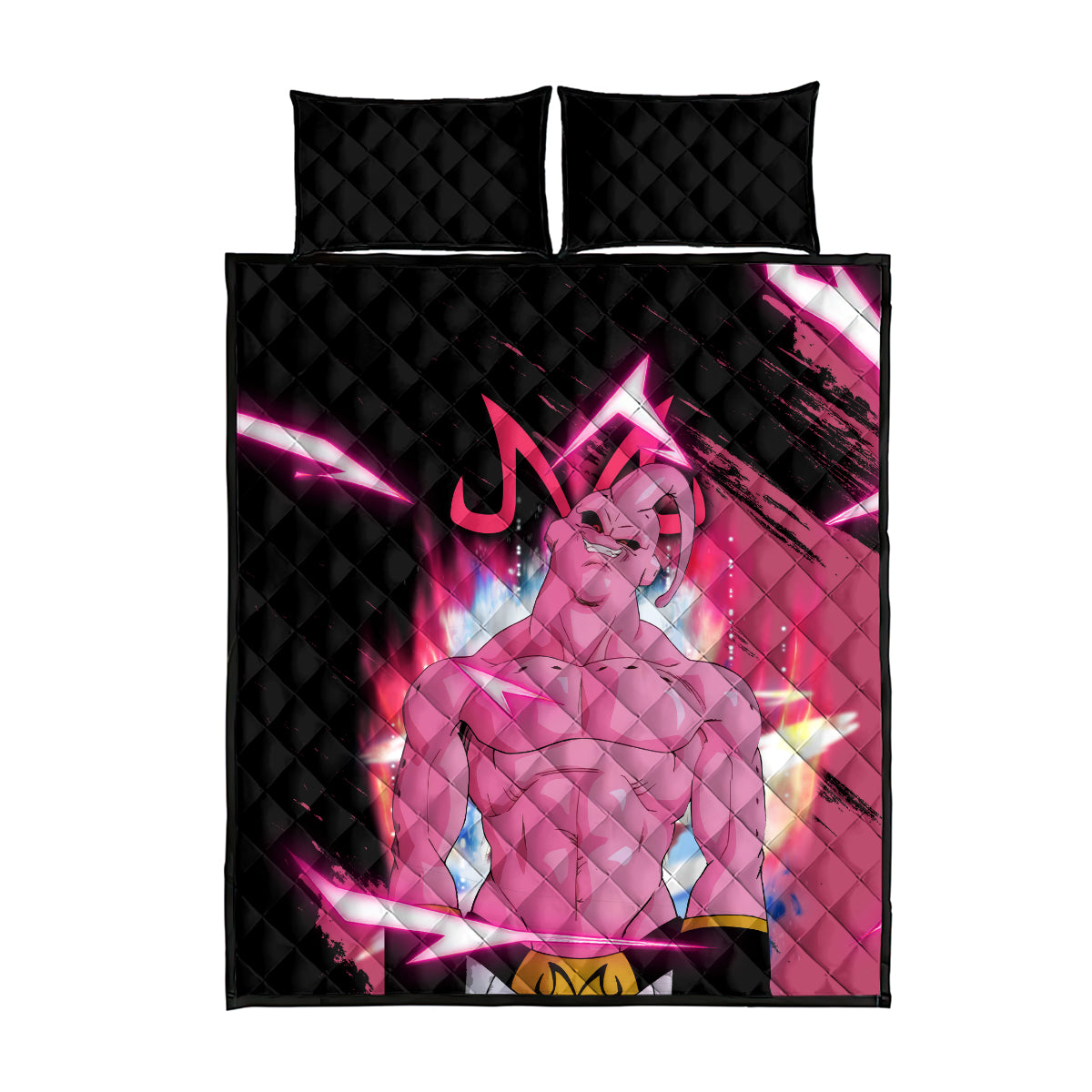 Skinny Majin Buu Quilt Bed Set