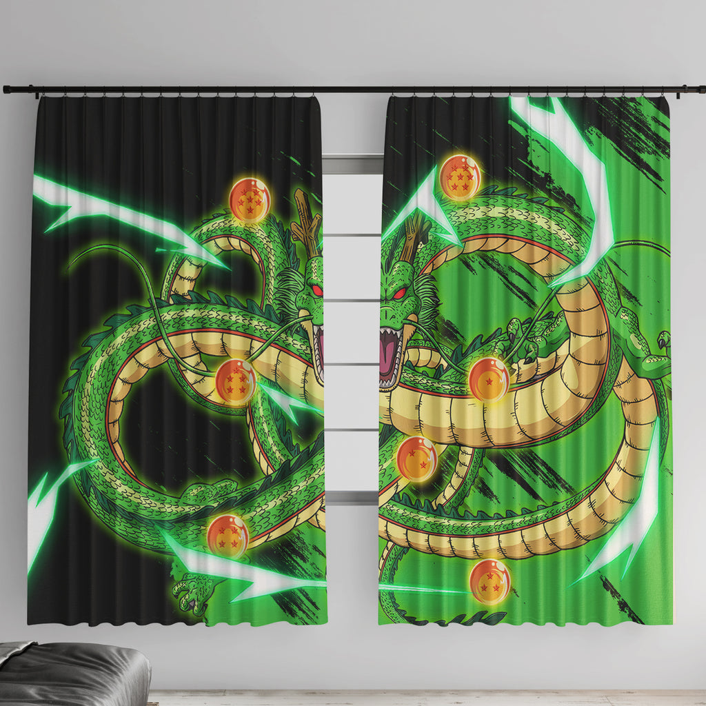 Dragon Shenron Window Curtain