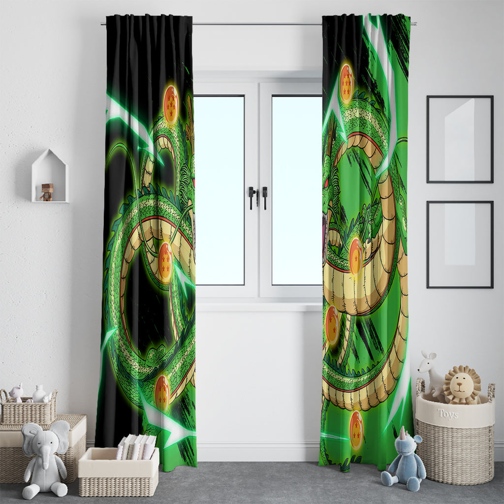 Dragon Shenron Window Curtain