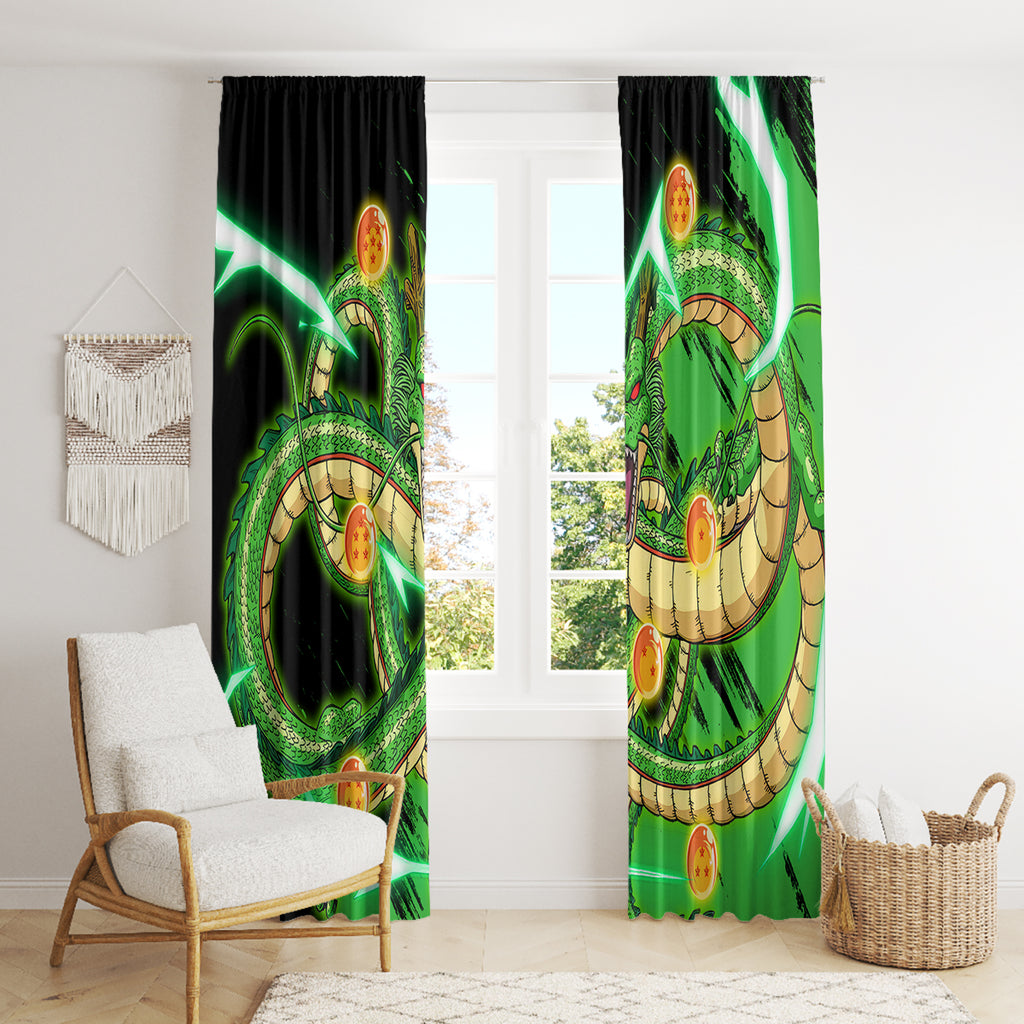 Dragon Shenron Window Curtain