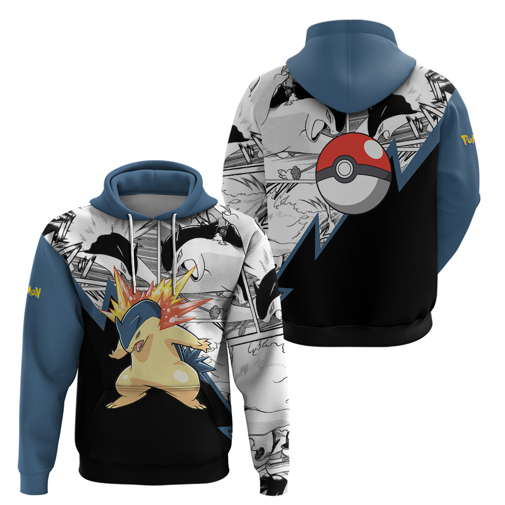 Typhlosion Mix Manga Hoodie
