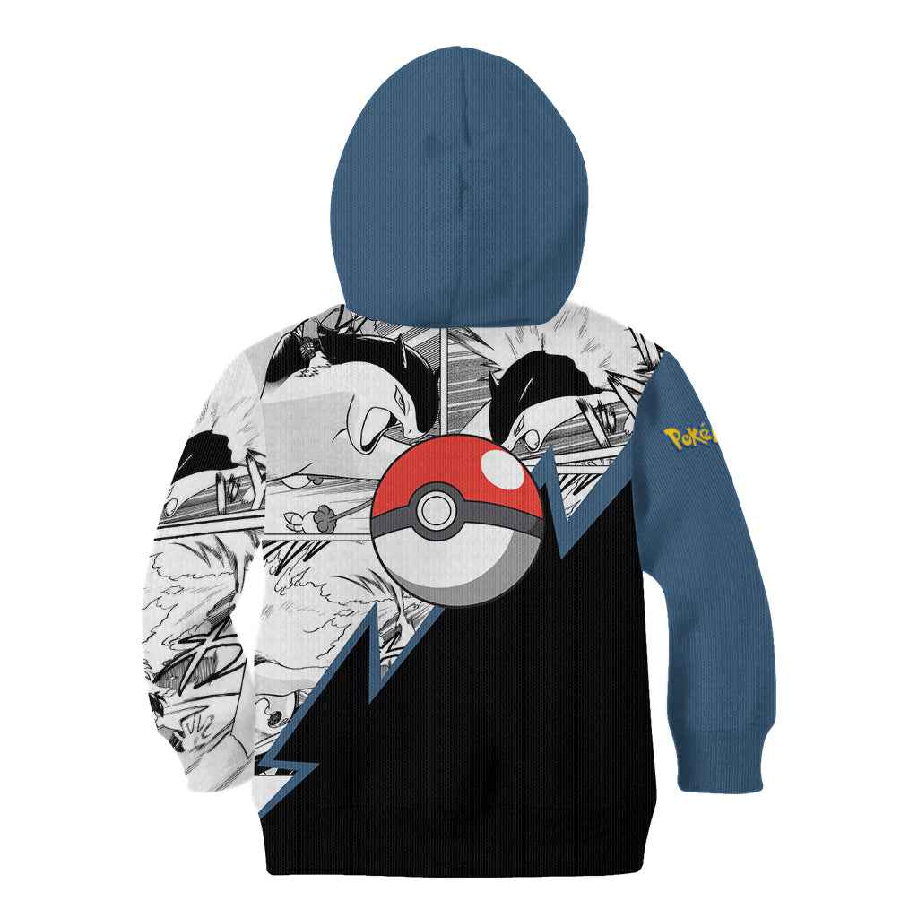 Typhlosion Mix Manga Kid Hoodie