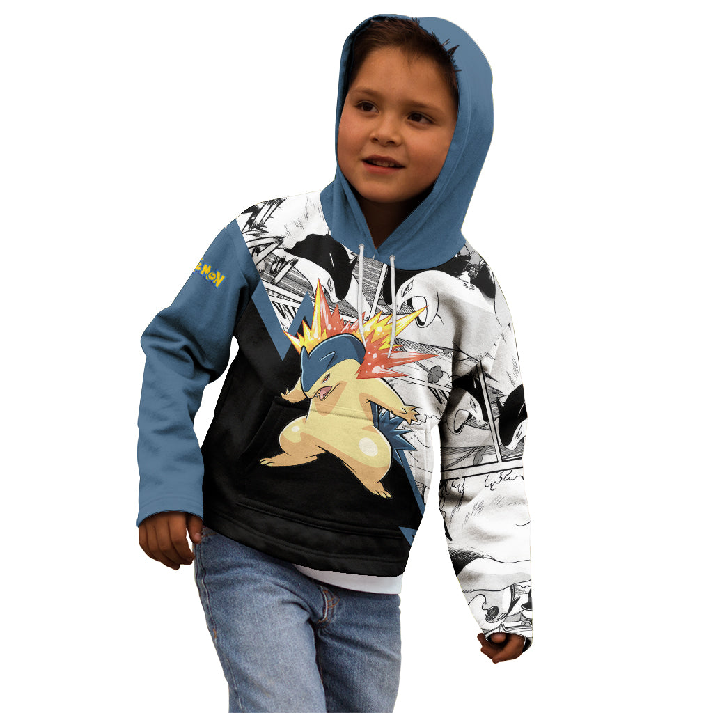 Typhlosion Mix Manga Kid Hoodie