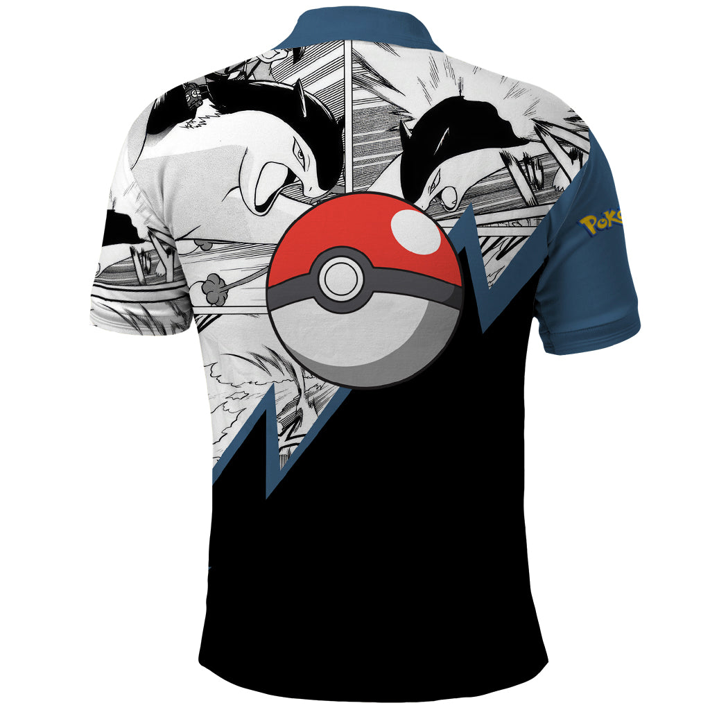 Typhlosion Mix Manga Polo Shirt