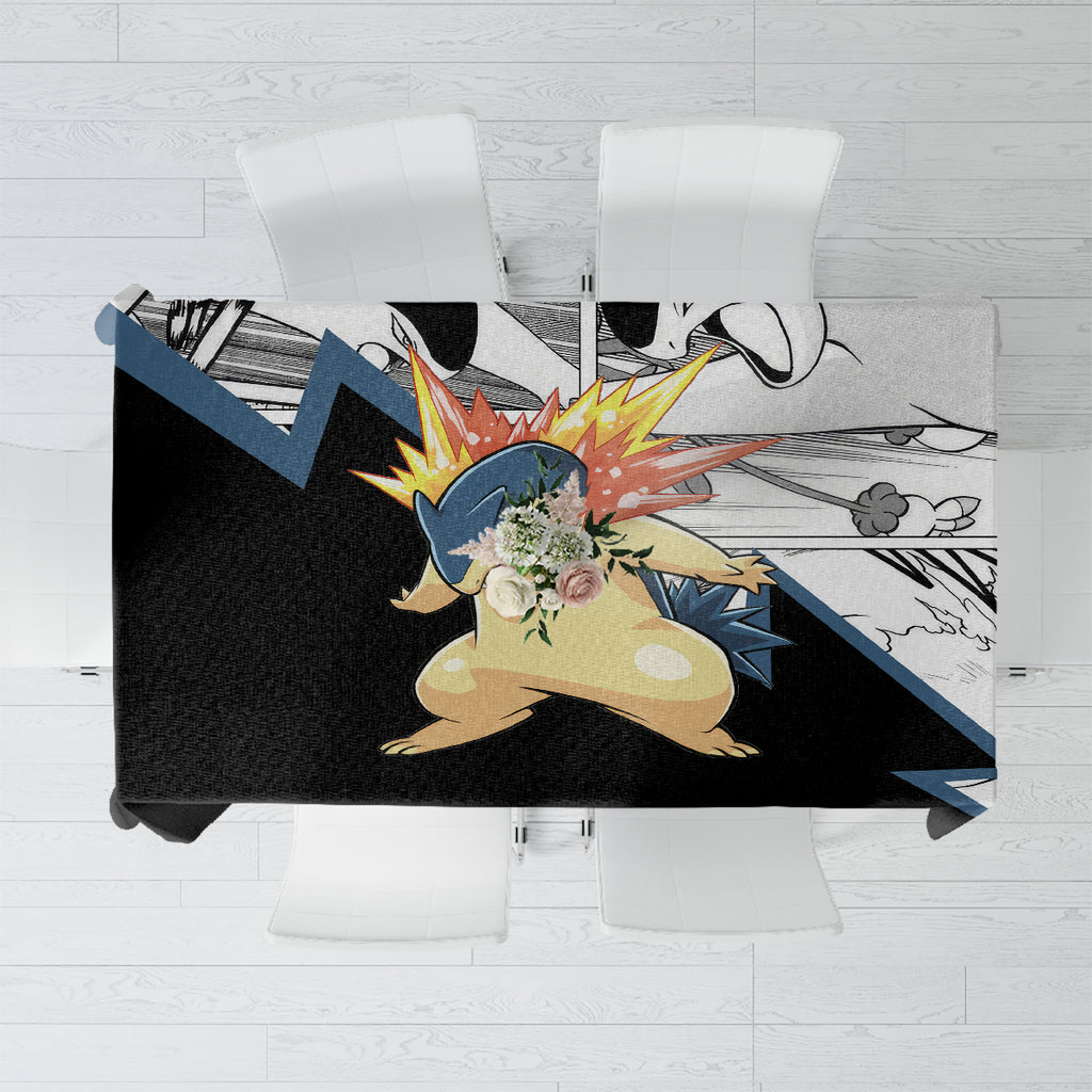 Typhlosion Mix Manga Tablecloth