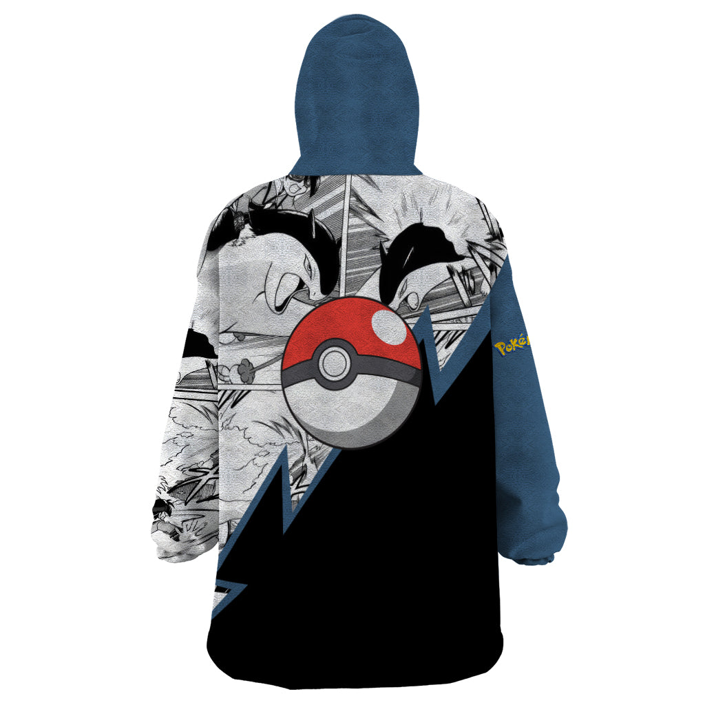 Typhlosion Mix Manga Wearable Blanket Hoodie