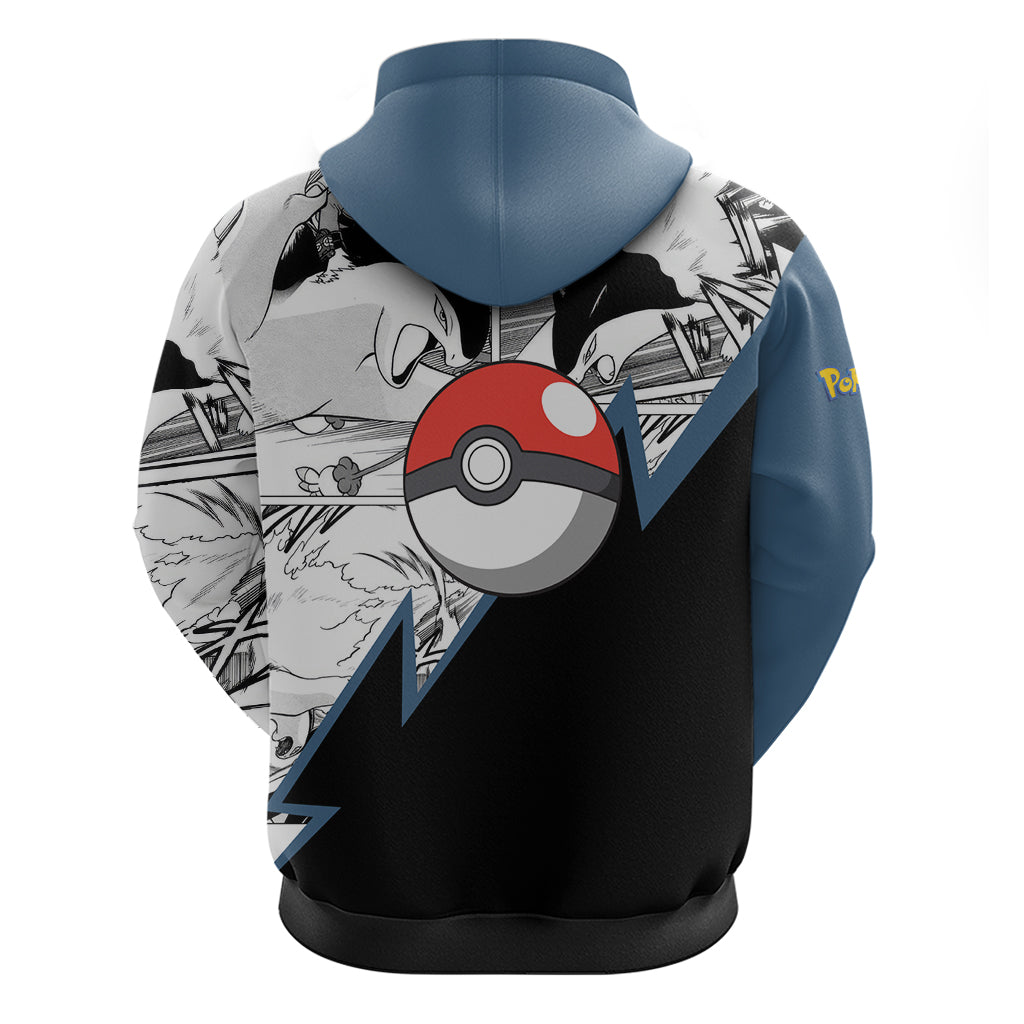 Typhlosion Mix Manga Zip Hoodie
