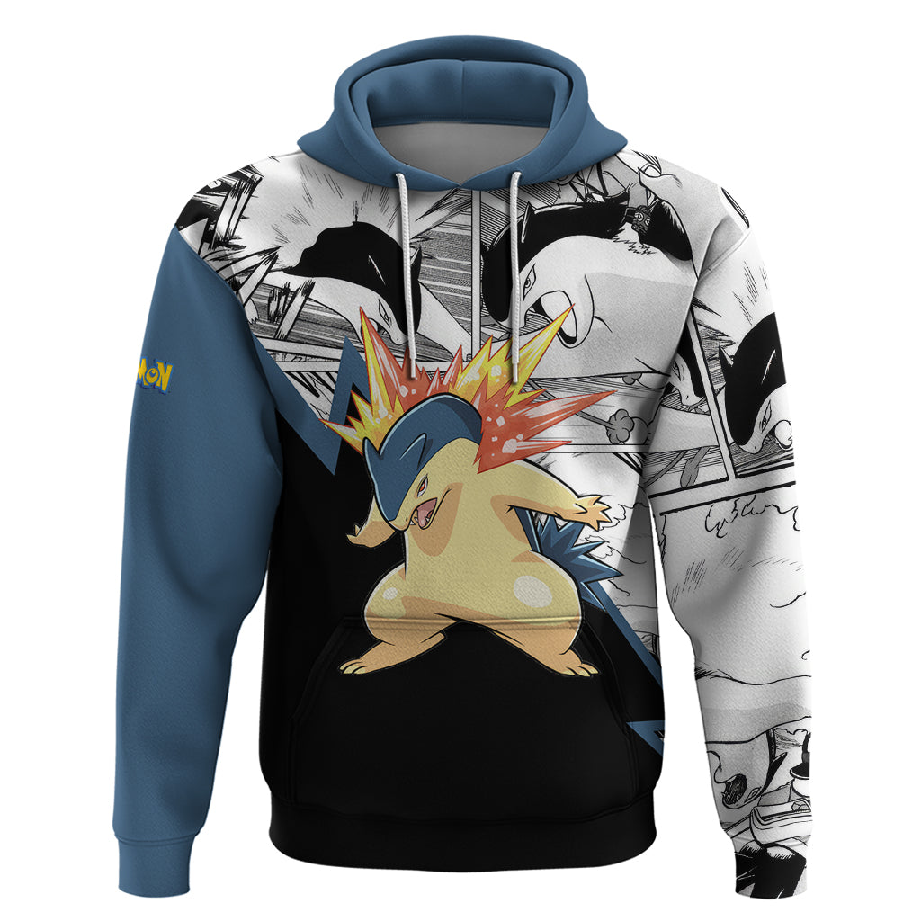 Typhlosion Mix Manga Zip Hoodie