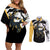 Umbreon Mix Manga Couples Matching Off Shoulder Short Dress and Long Sleeve Button Shirt