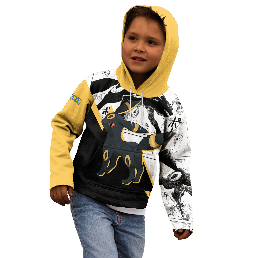 Umbreon Mix Manga Kid Hoodie