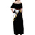 Umbreon Mix Manga Off Shoulder Maxi Dress