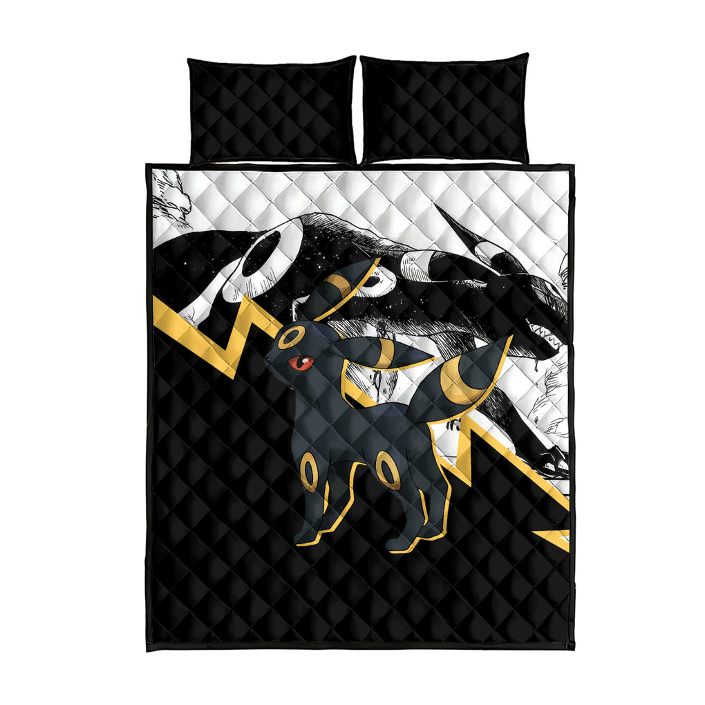 Umbreon Mix Manga Quilt Bed Set