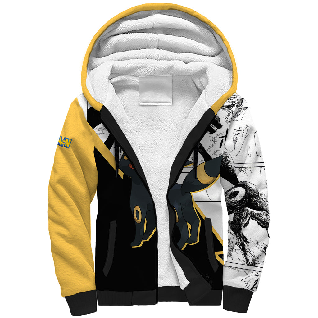 Umbreon Mix Manga Sherpa Hoodie