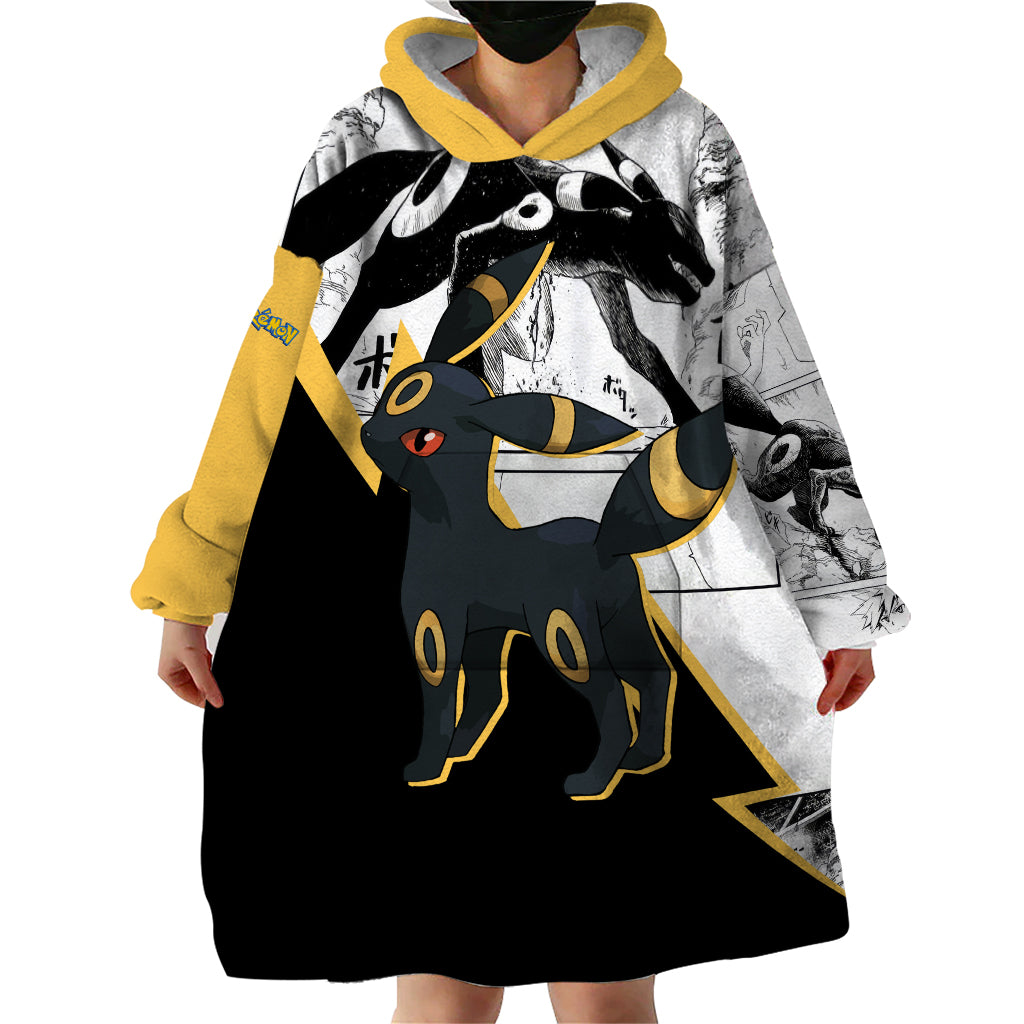 Umbreon Mix Manga Wearable Blanket Hoodie