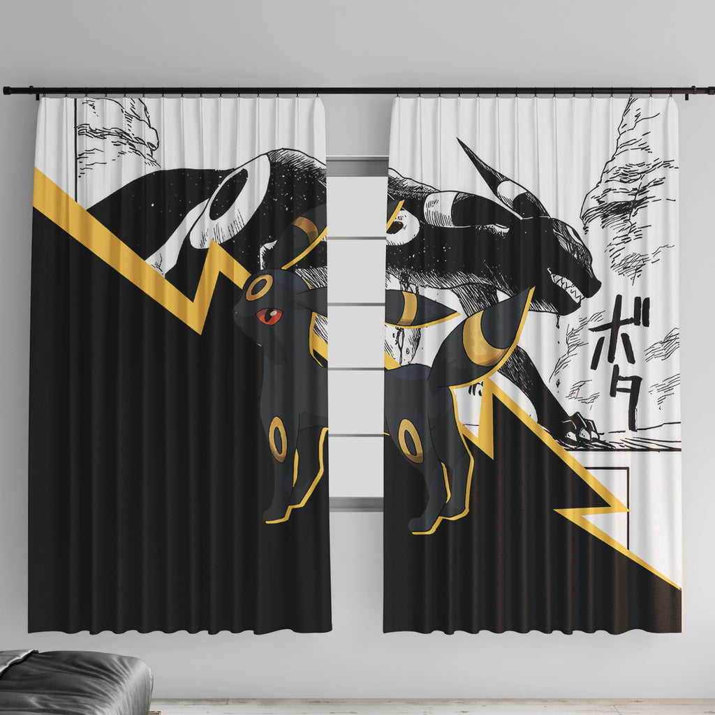 Umbreon Mix Manga Window Curtain