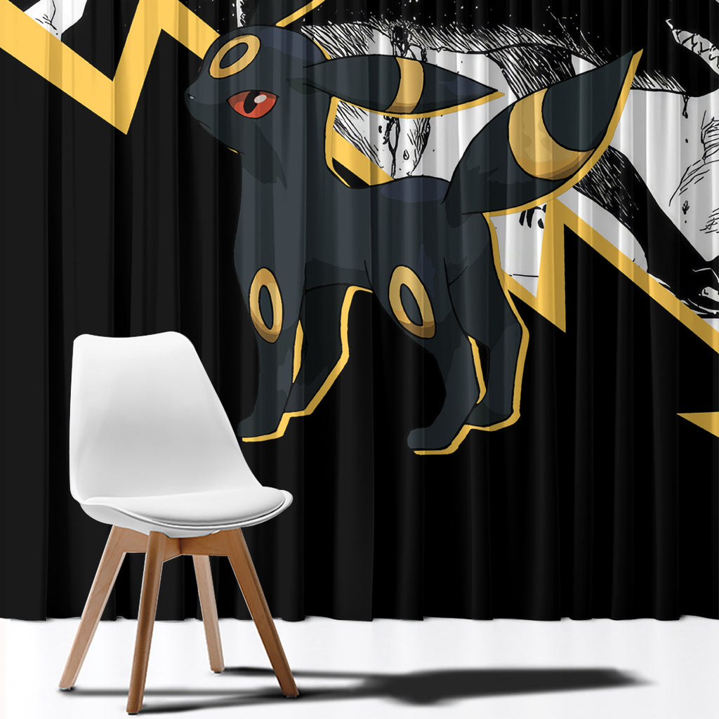 Umbreon Mix Manga Window Curtain