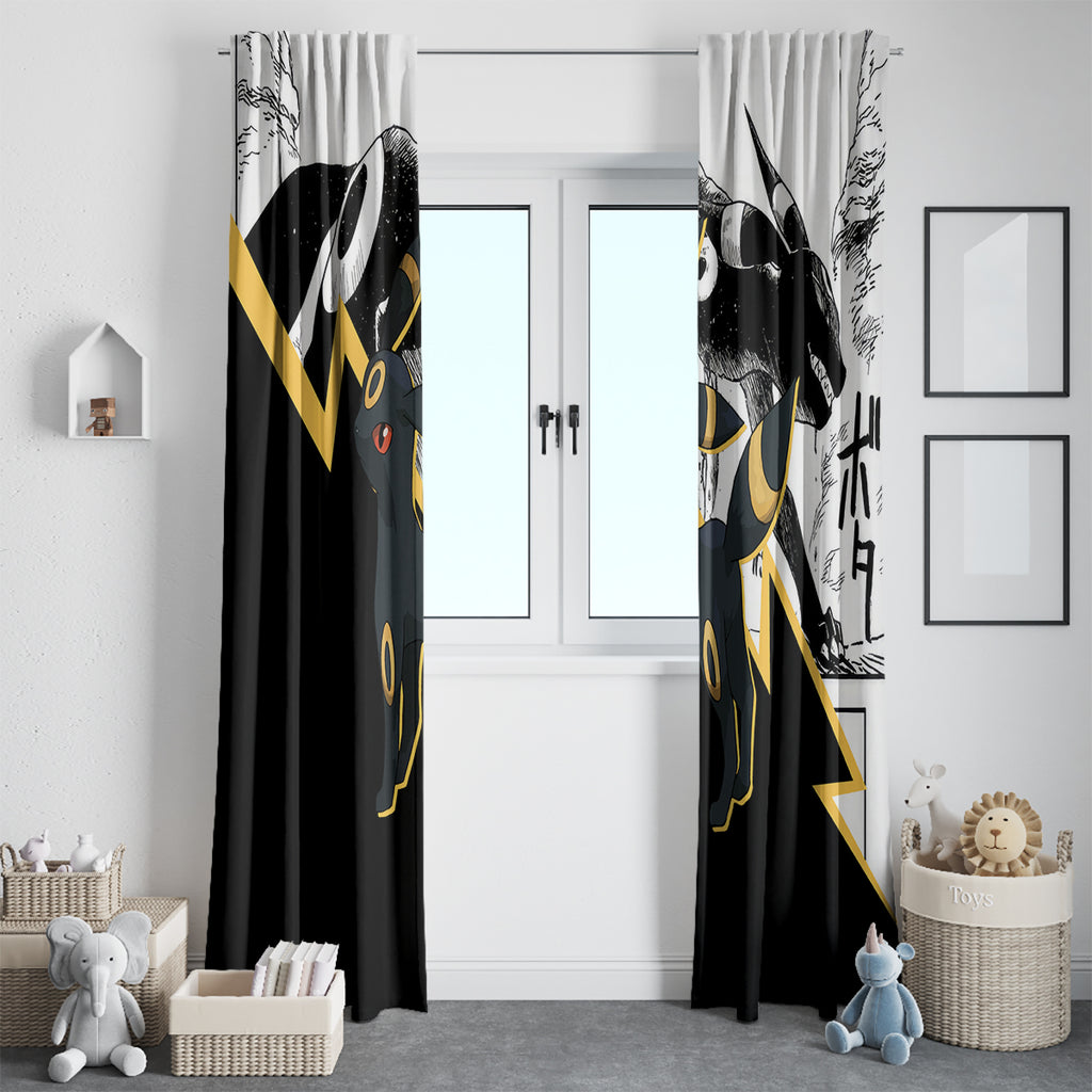 Umbreon Mix Manga Window Curtain