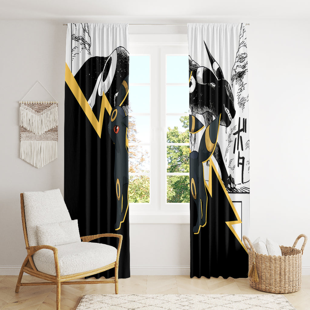 Umbreon Mix Manga Window Curtain