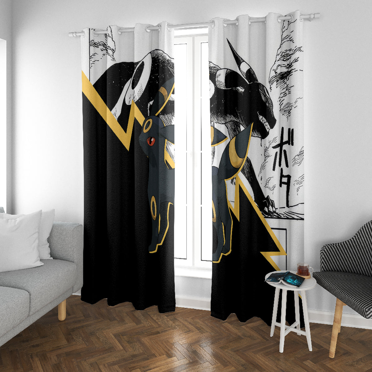Umbreon Mix Manga Window Curtain